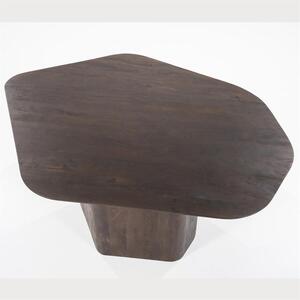 Masa cu forma neregulata din lemn de mango Beau 150x124x76 cm maro
