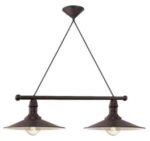 Brilagi - Candelabru pe cablu FORGE 2xE27/60W/230V negru