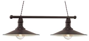 Brilagi - Candelabru pe cablu FORGE 2xE27/60W/230V negru