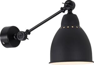 Brilagi - Lampă de perete QUILL 1xE27/40W/230V 40 cm neagră