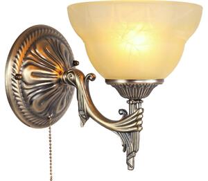 Brilagi - Aplică de perete DAHLIA 1xE27/40W/230V alamă