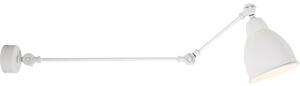 Brilagi - Lampă de perete QUILL 1xE27/40W/230V 83 cm albă