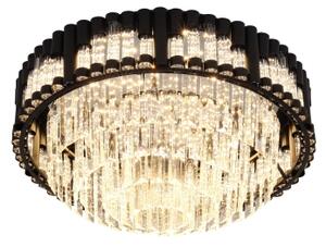 Brilagi - Plafonieră LED dimabilă CROWN LED/41W/230V diam. 48 cm neagră + telecomandă