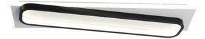 Brilagi - Plafonieră LED dimabilă OUTLINE LED/52W/230V 15x60 cm alb/negru + telecomandă