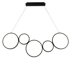 Brilagi - Lustră LED suspendată pe cablu ECHO LED/60W/230V 4000K 100 cm negru