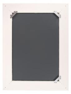 Oglinda dreptunghiulara cu rama din polistiren alba Howard, 83cm (L) x 63cm (L) x 3cm (H)
