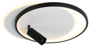 Brilagi - Plafonier LED dimabil UNITY LED/48W/230V + 1xGU10/3W alb/negru + cu telecomandă