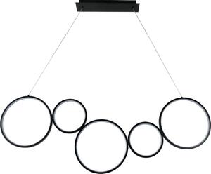 Brilagi - Lustră LED suspendată pe cablu ECHO LED/60W/230V 4000K 100 cm negru
