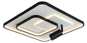 Brilagi - Plafonieră LED dimabilă UNITY LED/75W/230V + 1xGU10/3W alb/negru + telecomandă