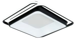 Brilagi - Lampă de tavan LED dimabilă IRIS LED/102W/230V 50x50 cm neagră + telecomandă