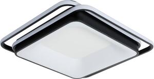 Brilagi - Lampă de tavan LED dimabilă IRIS LED/102W/230V 50x50 cm neagră + telecomandă
