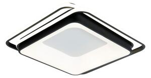 Brilagi - Lampă de tavan LED dimabilă IRIS LED/102W/230V 50x50 cm neagră + telecomandă