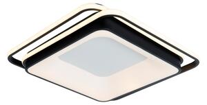Brilagi - Lampă de tavan LED dimabilă IRIS LED/102W/230V 50x50 cm neagră + telecomandă