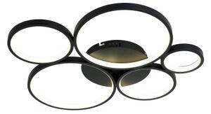 Brilagi - Plafonieră LED ECHO LED/60W/230V 4000K 50x57 cm neagră