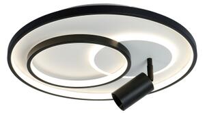 Brilagi - Plafonier LED dimabil UNITY LED/60W/230V + 1xGU10/3W alb/negru +cu telecomandă