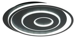 Brilagi - plafonieră LED dimmabilă IRIS LED/83W/230V 46x50 cm neagră + telecomandă
