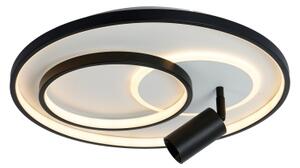 Brilagi - Plafonier LED dimabil UNITY LED/60W/230V + 1xGU10/3W alb/negru +cu telecomandă