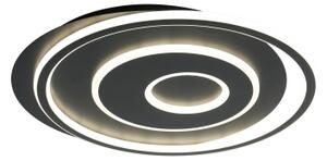 Brilagi - plafonieră LED dimmabilă IRIS LED/83W/230V 46x50 cm neagră + telecomandă