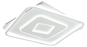 Brilagi - Plafonieră LED dimabilă IRIS LED/98W/230V 50x50 cm albă + telecomandă