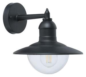 Top Light - Aplica de perete pentru exterior VERONA 1xE27/12W/230V IP44 neagră