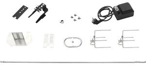 Tepușă Tenneker cu electromotor pentru grătar, 220 V