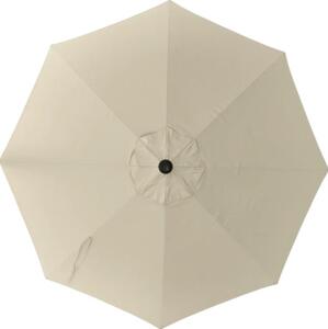 Umbrelă terasă suspendată Soluna Bagnols Ø 300 cm H 248 cm 220 g/mp ecru