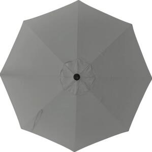 Umbrelă terasă suspendată Soluna Beaujeu Ø 300 cm H 248 cm 220 g/mp gri