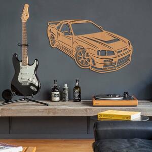 DUBLEZ | Tablou din lemn mașina - Nissan GT-R Skyline