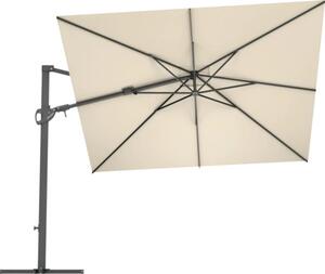 Umbrelă terasă Soluna Orléans 300x300 cm 220 g/m² poliester ecru