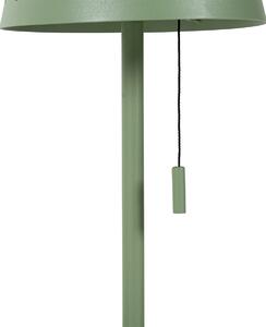 Lampă de masă pentru exterior verde cu LED-uri reglabile în 3 trepte, reîncărcabilă și solară - Ferre