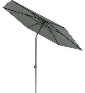 Umbrelă terasă Soluna Cessy Ø 300 cm H 245 cm 180 g/mp poliester gri închis