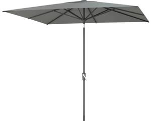 Umbrelă terasă Soluna Sarry 250x250 cm 220 g/mp poliester gri închis