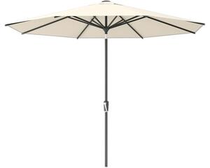 Umbrelă terasă Soluna Sarry Ø 300 cm H 246 cm 220 g/mp poliester ecru