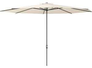 Umbrelă terasă Soluna Nancy Ø 400 cm H 275 cm 220 g/mp poliester ecru