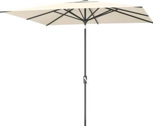 Umbrelă terasă Soluna Sarry 250x250 cm 220 g/mp poliester ecru