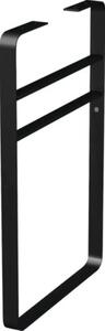 Cadru suport blat lavoar baie 45x68 cm metal negru Jungborn TRENTA rotunjit