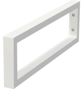 Consolă suport blat lavoar baie 45x3x14 cm alb mat Jungborn TRENTA
