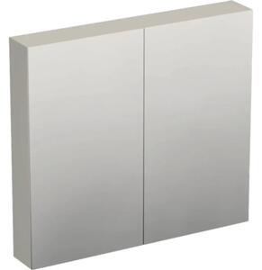 Dulap baie cu oglindă Jungborn TRENTA 80x72 cm PAL caşmir 2 uşi