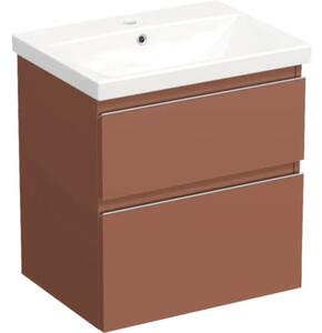 Set mobilier baie suspendat Jungborn TRENTA 60 cm Cotto mâner crom