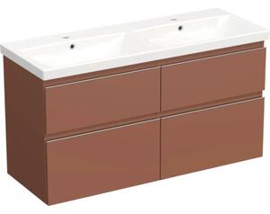 Set mobilier baie suspendat Jungborn TRENTA 120 cm Cotto mâner crom