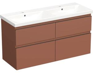 Set mobilier baie suspendat Jungborn TRENTA 120 cm Cotto mâner negru
