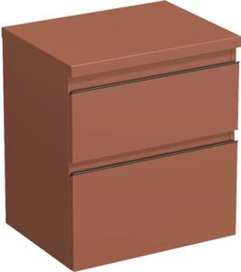 Dulap bază lavoar baie suspendat Jungborn TRENTA 60 cm PAL Cotto mâner negru