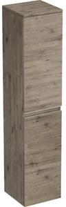 Dulap baie înalt suspendat 35x161,8 cm PAL stejar Wellington Jungborn TRENTA st. mâner argintiu