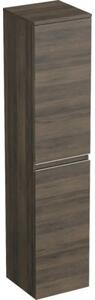 Dulap baie înalt suspendat 35x161,8 cm PAL stejar Gladstone Jungborn TRENTA dr. mâner argintiu