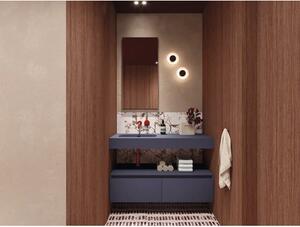 Dulap bază lavoar baie suspendat Jungborn DECEM 120x45,8 cm MDF albastru navy mat 2 sertare