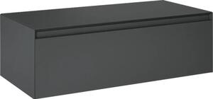 Dulap bază lavoar baie suspendat Jungborn DECEM 100x45,8 cm MDF antracit 1 sertar