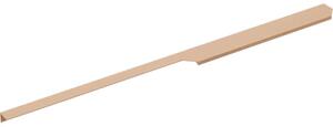Mâner pentru mobilier baie Jungborn NONUS, aluminiu, 59,8 cm, rose gold