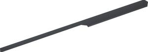 Mâner pentru mobilier baie Jungborn NONUS, aluminiu, 59,8 cm, negru mat