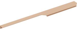 Mâner pentru mobilier baie Jungborn NONUS, aluminiu, 39,8 cm, rose gold
