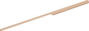 Mâner pentru mobilier baie Jungborn NONUS, aluminiu, 79,8 cm, rose gold